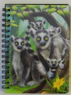 Obrázek z Notes 3D 11x14cm - lemur (10) 